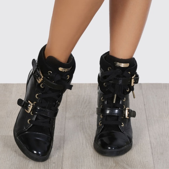 Michael Kors Shoes - Michael kors ankle wedge